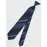 75紺 | TAKA-Q×FAIRFAX シルクストライプ柄 レギュラータイ 8.0cm幅 | TAKA-Q MEN