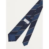 TAKA-Q×FAIRFAX シルクストライプ柄 レギュラータイ 8.0cm幅 | TAKA-Q MEN | 詳細画像6