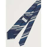TAKA-Q×FAIRFAX シルクストライプ柄 レギュラータイ 8.0cm幅 | TAKA-Q MEN | 詳細画像3 