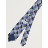 TAKA-Q×FAIRFAX シルクチェック柄 レギュラータイ 8.0cm幅 | TAKA-Q MEN | 詳細画像3 
