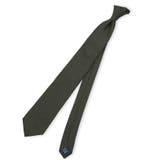 55オリーブ | TAKA-Q×FAIRFAX シルクソリッド レギュラータイ 8.0cm幅 | TAKA-Q MEN