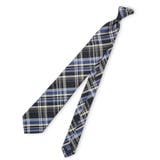 75紺 | TAKA-Q×FAIRFAX シルクチェック柄 レギュラータイ 8.0cm幅 | TAKA-Q MEN