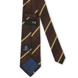 TAKA-Q×FAIRFAX シルクストライプ柄 レギュラータイ 8.0cm幅 | TAKA-Q MEN | 詳細画像4 