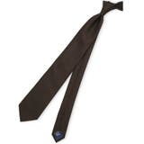 35こげ茶 | TAKA-Q×FAIRFAX シルクソリッド レギュラータイ 8.0cm幅 | TAKA-Q MEN