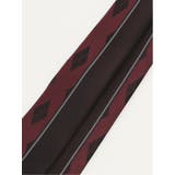 シルク混 パネル柄 ナロータイ 7.0cm幅 | TAKA-Q MEN | 詳細画像3