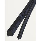 シルク混 パネル柄 ナロータイ 7.0cm幅 | TAKA-Q MEN | 詳細画像4