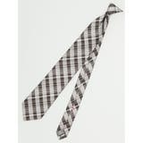 セッテピエゲ シルクチェック柄 レギュラータイ 8.5cm幅 | TAKA-Q MEN | 詳細画像1