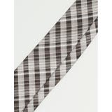 セッテピエゲ シルクチェック柄 レギュラータイ 8.5cm幅 | TAKA-Q MEN | 詳細画像3