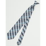 70青 | セッテピエゲ シルクチェック柄 レギュラータイ 8.5cm幅 | TAKA-Q MEN
