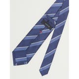 セッテピエゲ シルクストライプ柄 レギュラータイ 8.5cm幅 | TAKA-Q MEN | 詳細画像4