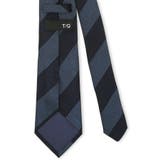 シルク ストライプ柄 フレスコタイ 8cm幅 | TAKA-Q MEN | 詳細画像2 