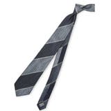 75紺 | シルク ストライプ柄 フレスコタイ 8cm幅 | TAKA-Q MEN