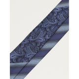 シルク混 パネル柄 レギュラータイ 7.5cm幅 | TAKA-Q MEN | 詳細画像7