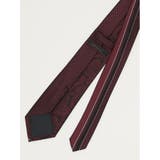 シルク混 パネル柄 レギュラータイ 7.5cm幅 | TAKA-Q MEN | 詳細画像3 