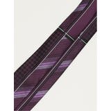 シルク混 パネル柄 レギュラータイ 7.5cm幅 | TAKA-Q MEN | 詳細画像7