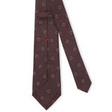 セッテピエゲ シルクドット柄 レギュラータイ 8cm幅 | TAKA-Q MEN | 詳細画像2 