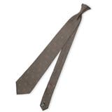 30茶 | セッテピエゲ シルクドット柄 レギュラータイ 8cm幅 | TAKA-Q MEN