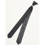 シルク混 リング付きナロータイ 5cm幅 | TAKA-Q MEN | 詳細画像1