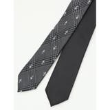 シルク混 リング付きナロータイ 5cm幅 | TAKA-Q MEN | 詳細画像3