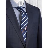 ネクタイ＆タイバーセット クローバーストライプ | TAKA-Q MEN | 詳細画像3 