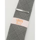 スワンク/SWANK シルク混 ネクタイ＆タイバーセット | TAKA-Q MEN | 詳細画像2 