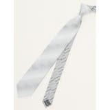 シルク パネル柄 ナロータイ 7.0cm幅 | TAKA-Q MEN | 詳細画像1 