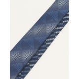 シルク パネル柄 ナロータイ 7.0cm幅 | TAKA-Q MEN | 詳細画像7 