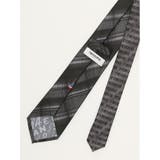 シルク パネル柄 ナロータイ 7.0cm幅 | TAKA-Q MEN | 詳細画像4 