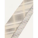 シルク パネル柄 ナロータイ 7.0cm幅 | TAKA-Q MEN | 詳細画像7 