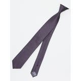 80パープル | シルク混 パネル柄 ナロータイ 6.5cm幅 | TAKA-Q MEN