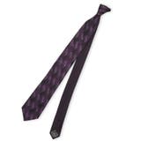 80パープル | シルク ラインストーン付き ナロータイ 7.0cm幅 | TAKA-Q MEN