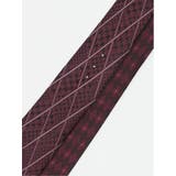 シルク パネル柄 ナロータイ 7.0cm幅 | TAKA-Q MEN | 詳細画像7