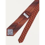 シルク パネル柄 ナロータイ 7.0cm幅 | TAKA-Q MEN | 詳細画像4