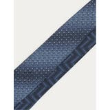 シルク パネル柄 ナロータイ 7.0cm幅 | TAKA-Q MEN | 詳細画像7