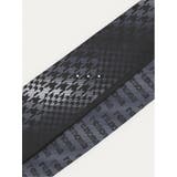 シルク パネル柄 ナロータイ 7.0cm幅 | TAKA-Q MEN | 詳細画像3
