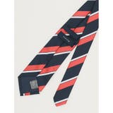 エコウォッシャブル ストライプ柄 レギュラータイ 8.0cm幅 | TAKA-Q MEN | 詳細画像4