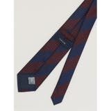 エコウォッシャブル ストライプ柄 レギュラータイ 8.0cm幅 | TAKA-Q MEN | 詳細画像4 