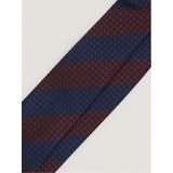 エコウォッシャブル ストライプ柄 レギュラータイ 8.0cm幅 | TAKA-Q MEN | 詳細画像5 