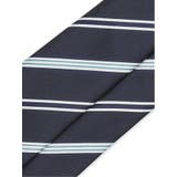 ウォッシャブル ストライプ柄 レギュラータイ 8.0cm幅 | TAKA-Q MEN | 詳細画像7 