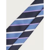 エコウォッシャブル ストライプ柄 レギュラータイ 8.0cm幅 | TAKA-Q MEN | 詳細画像7