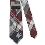 ウォッシャブル チェック柄 レギュラータイ 8.0cm幅 | TAKA-Q MEN | 詳細画像2 