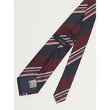エコウォッシャブル ストライプ柄 レギュラータイ 8.0cm幅 | TAKA-Q MEN | 詳細画像4