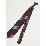 14ワイン | エコウォッシャブル ストライプ柄 レギュラータイ 8.0cm幅 | TAKA-Q MEN