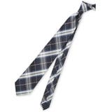 75紺 | ウォッシャブル チェック柄 レギュラータイ 8.0cm幅 | TAKA-Q MEN