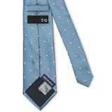 ウォッシャブル ドット柄 レギュラータイ 8.0cm幅 | TAKA-Q MEN | 詳細画像4 
