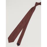 エコウォッシャブル 小紋柄 レギュラータイ 8.0cm幅 | TAKA-Q MEN | 詳細画像1 