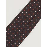 エコウォッシャブル ドット柄 レギュラータイ 8.0cm幅 | TAKA-Q MEN | 詳細画像3