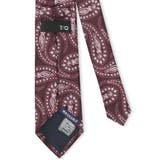 ウォッシャブル ペイズリー柄 レギュラータイ 8.0cm幅 | TAKA-Q MEN | 詳細画像2 