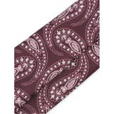 ウォッシャブル ペイズリー柄 レギュラータイ 8.0cm幅 | TAKA-Q MEN | 詳細画像3 