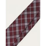 エコウォッシャブル チェック柄 レギュラータイ 8.0cm幅 | TAKA-Q MEN | 詳細画像3